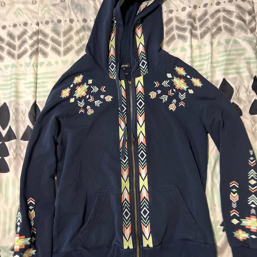 Miss Me Zip up sweatshirt